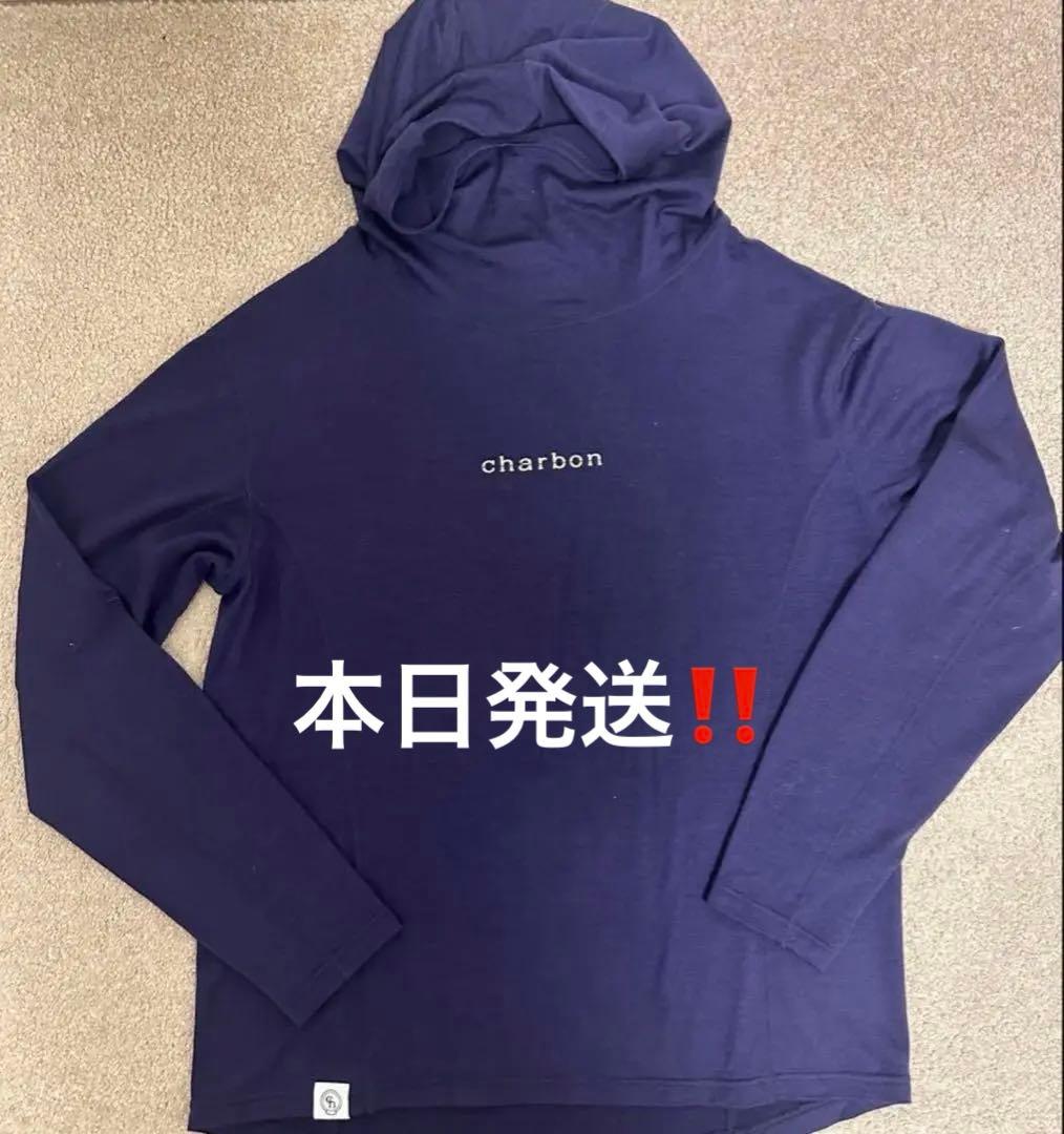 シャルボンCharbon SOLID WOOL HOODIE サイズXL