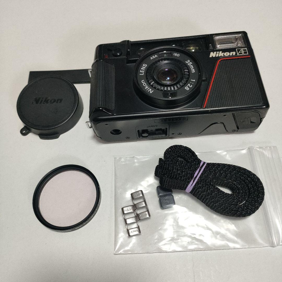 【超美品】ニコンNIKON L35AF 初代ピカイチフィルムカメラ 動作確認済