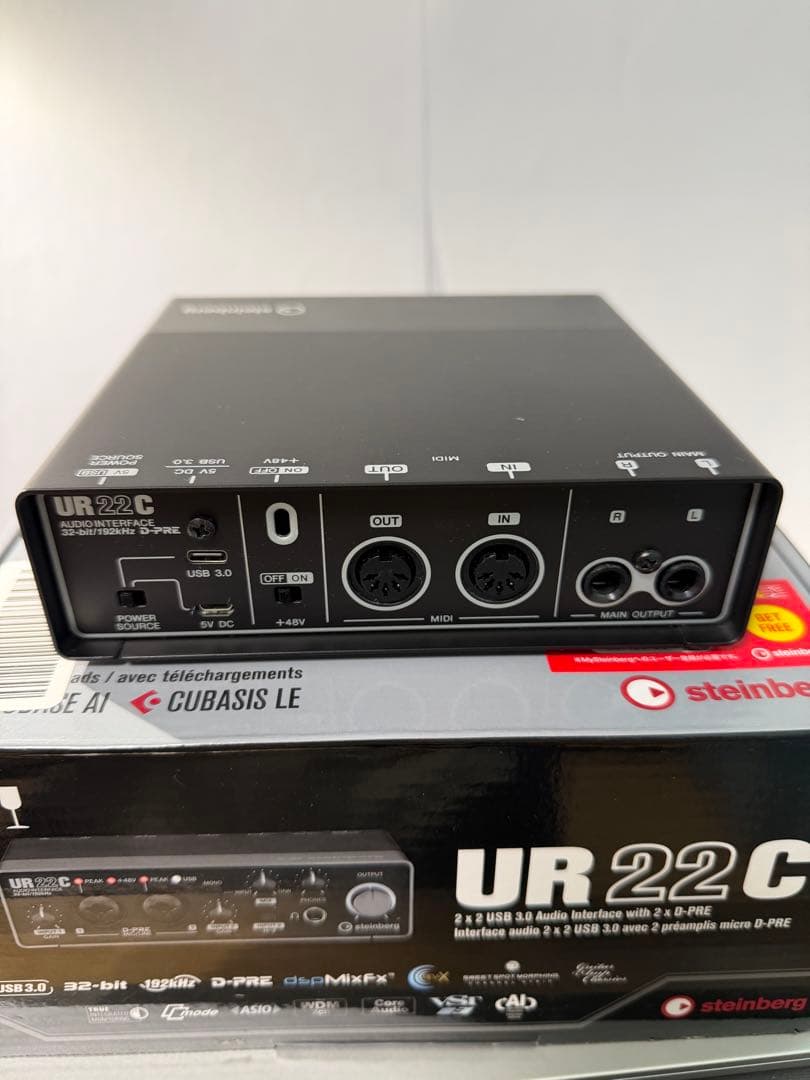 【美品】Steinberg USBオーディオインターフェース UR22C