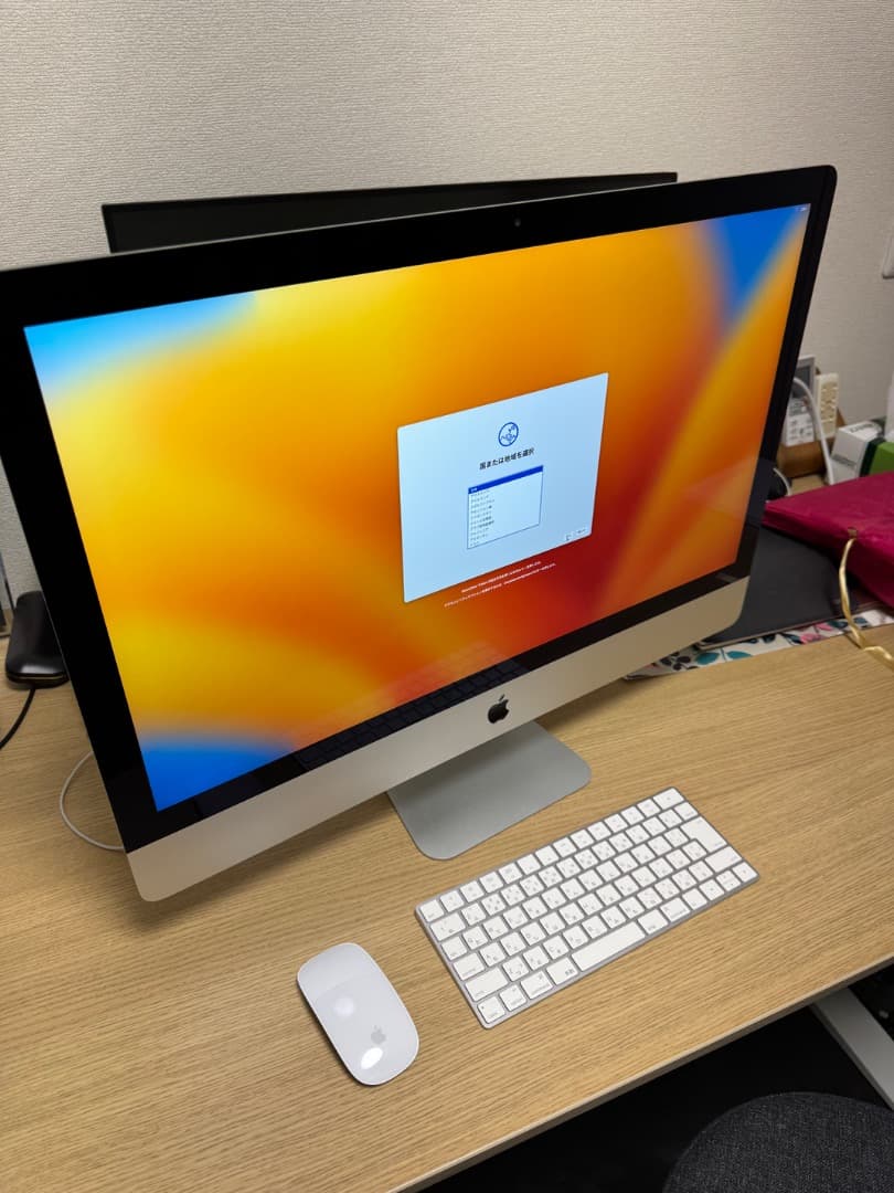 iMac 5K 27 2017 MNE92J/A メモリ40GB SSD 1TB