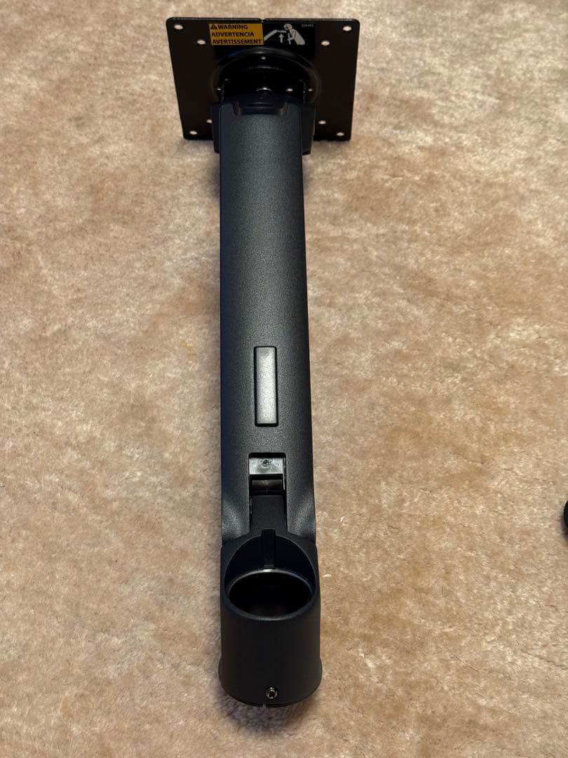 エルゴトロン LX モニターアーム・トレイ・補強プレート 3点セット