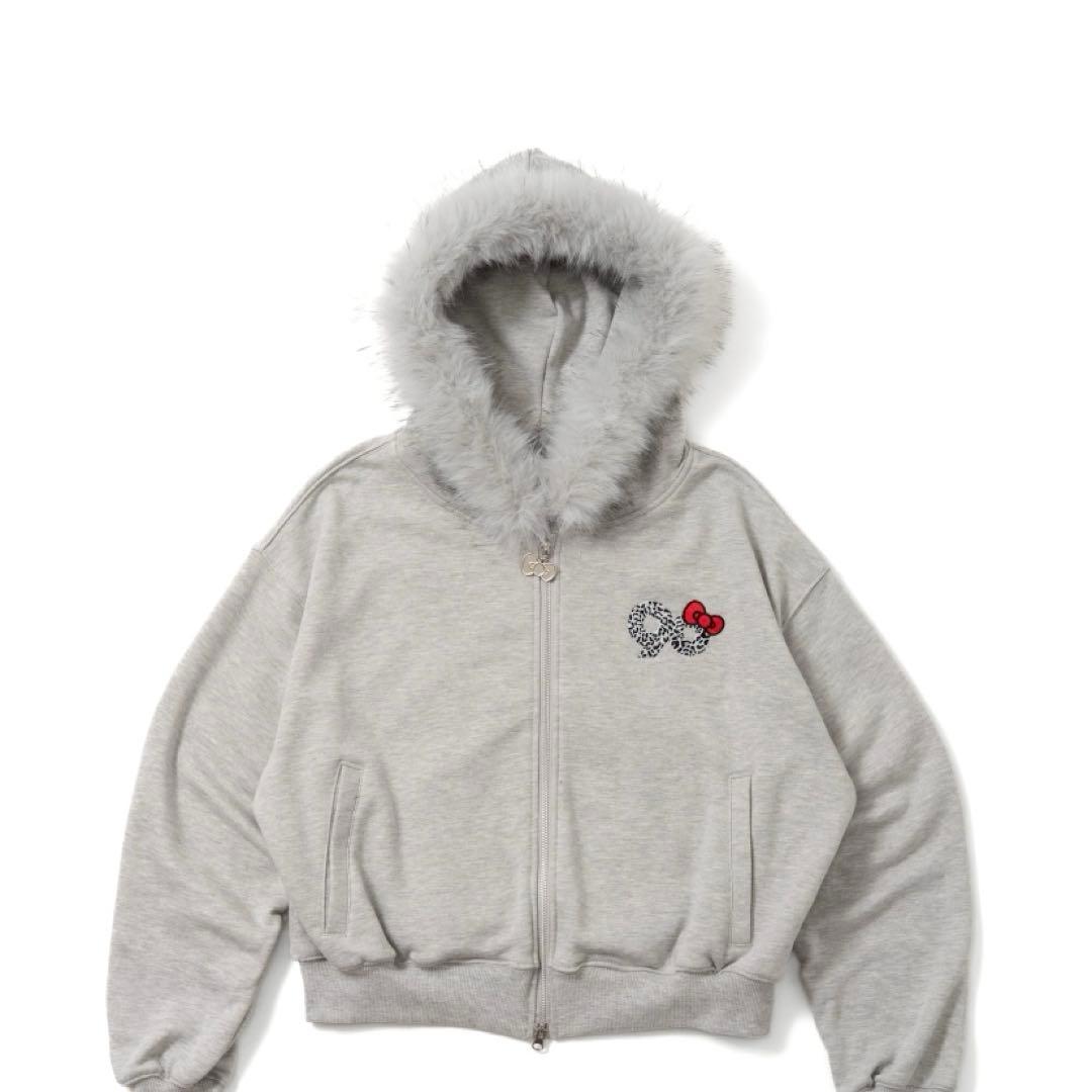 9090 x ハローキティ 90 Logo Zip Hoodie - メルカリ