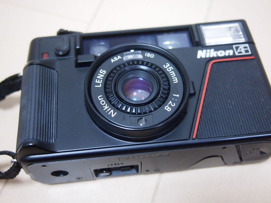 動作品 Nikon L35AF ピカイチ コンパクトフィルムカメラ