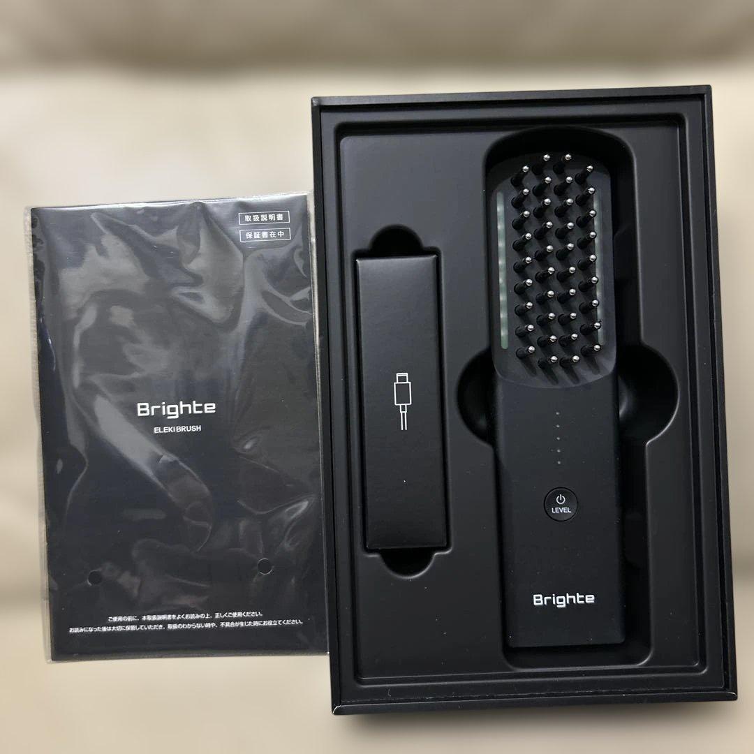 L*a様 【通電確認のみ】正規品Brighteエレキブラシ美顔器