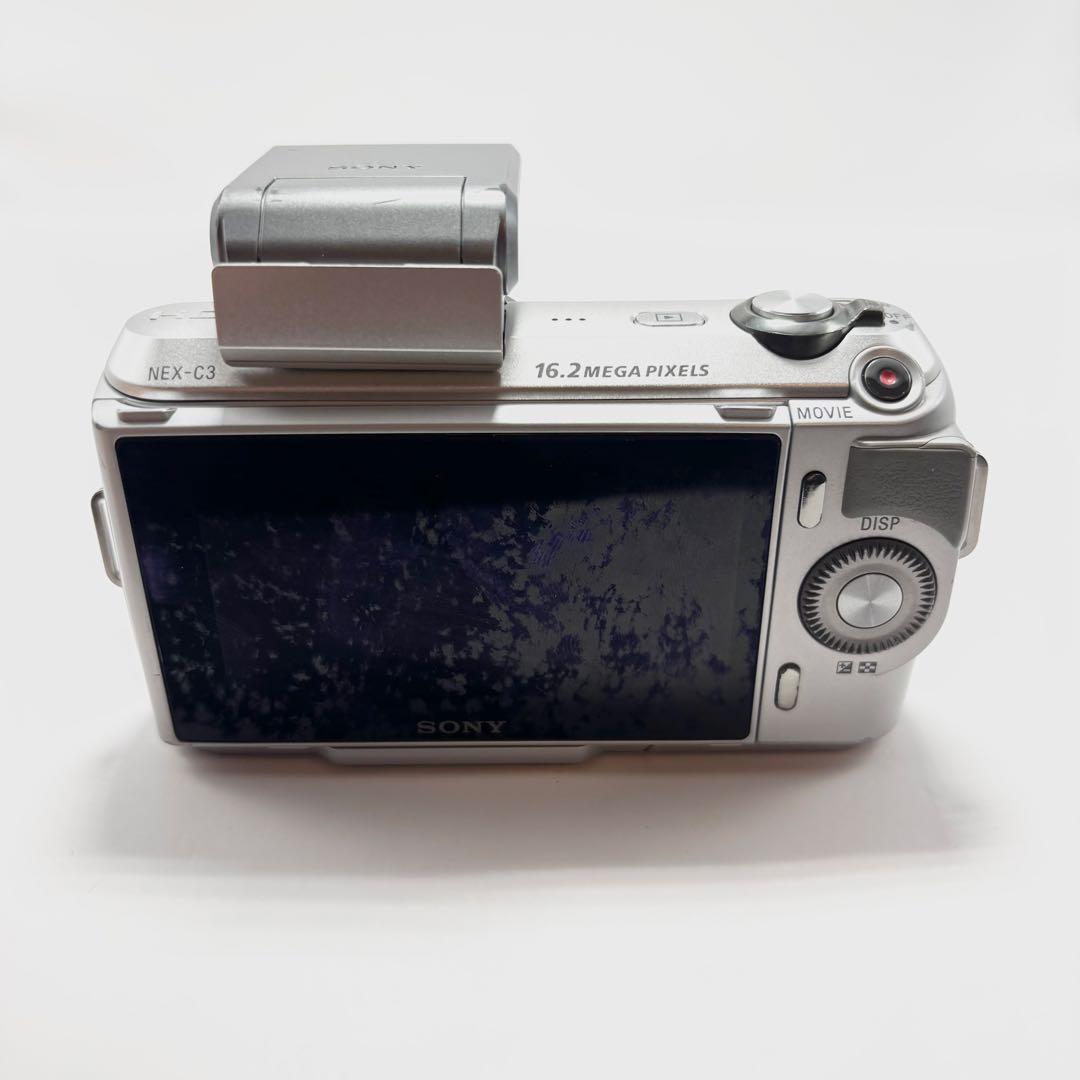 【週末値下げ】 SONY α NEX-C3 シルバー レンズキット ミラーレス