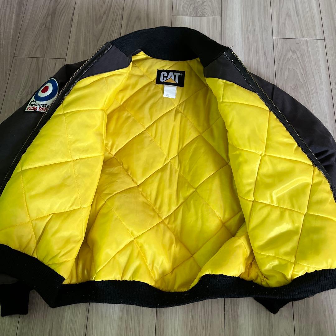 90's CAT VINTAGE DUCK JACKET Vtg 90s CAT by Caterpillar Duck