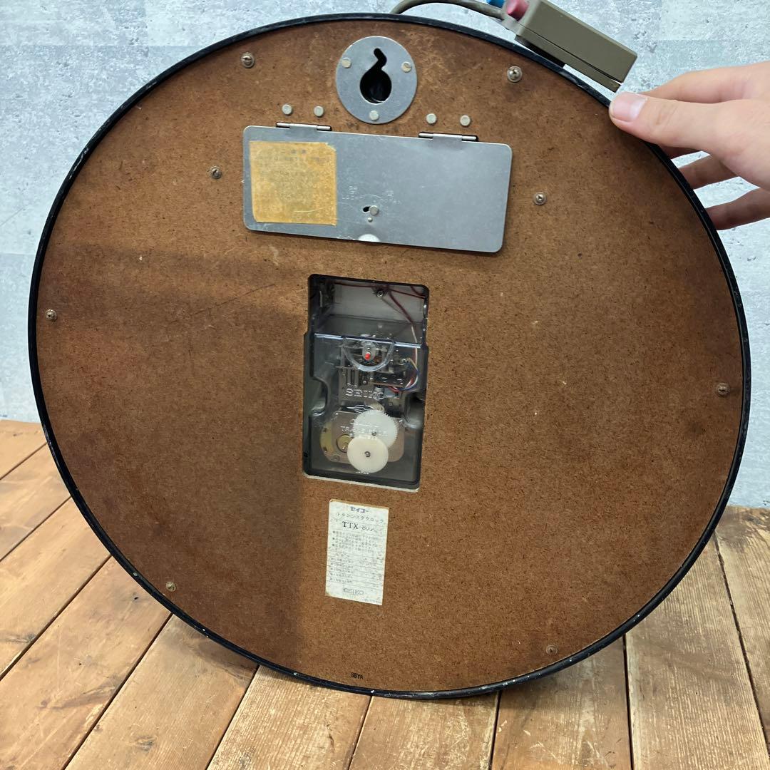 昭和レトロ SEIKO セイコー 大型 トランジスタクロック TTX-800 - メルカリ