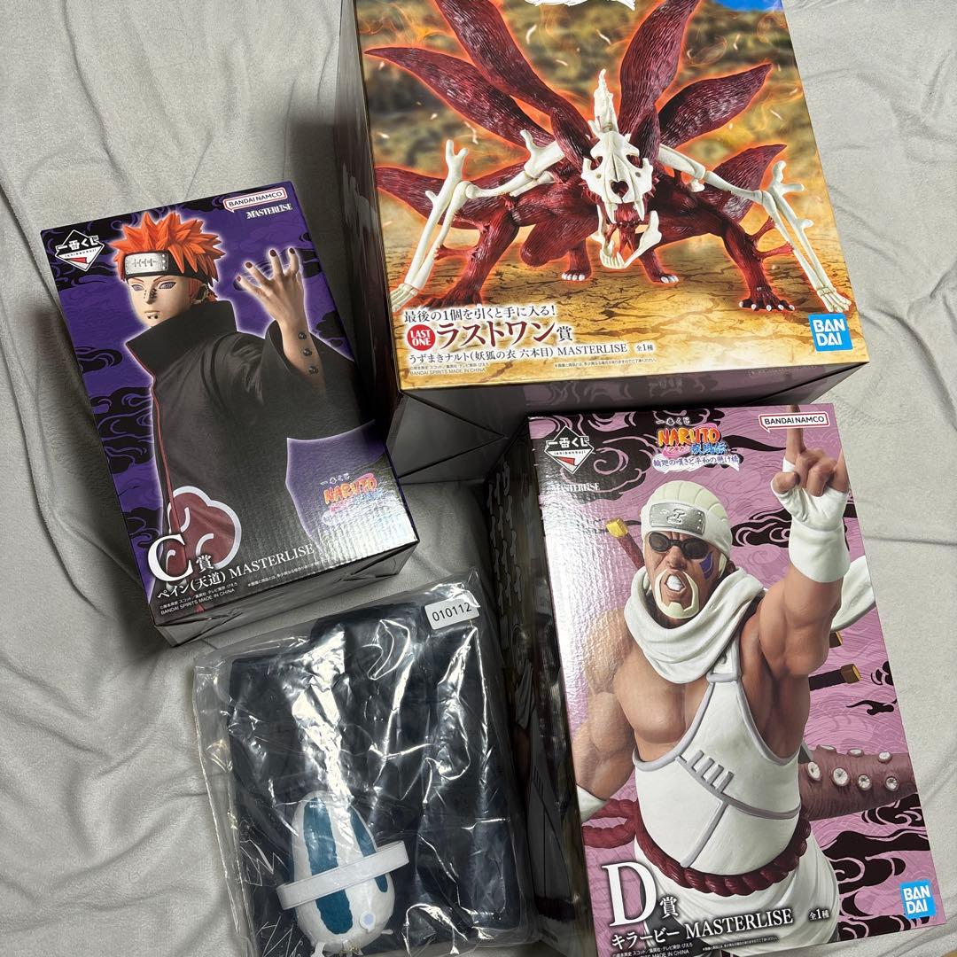 NARUTO 一番くじ C賞 D賞 ラストワン賞 NARUTO-ナルト-』素顔のカカシ先生のフィギュアがラストワン賞で当たる