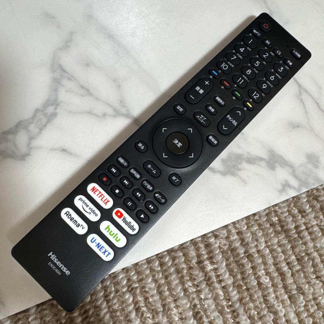 美品 ハイセンス 32V型液晶テレビ スマートTV ADSパネル Alexa対応