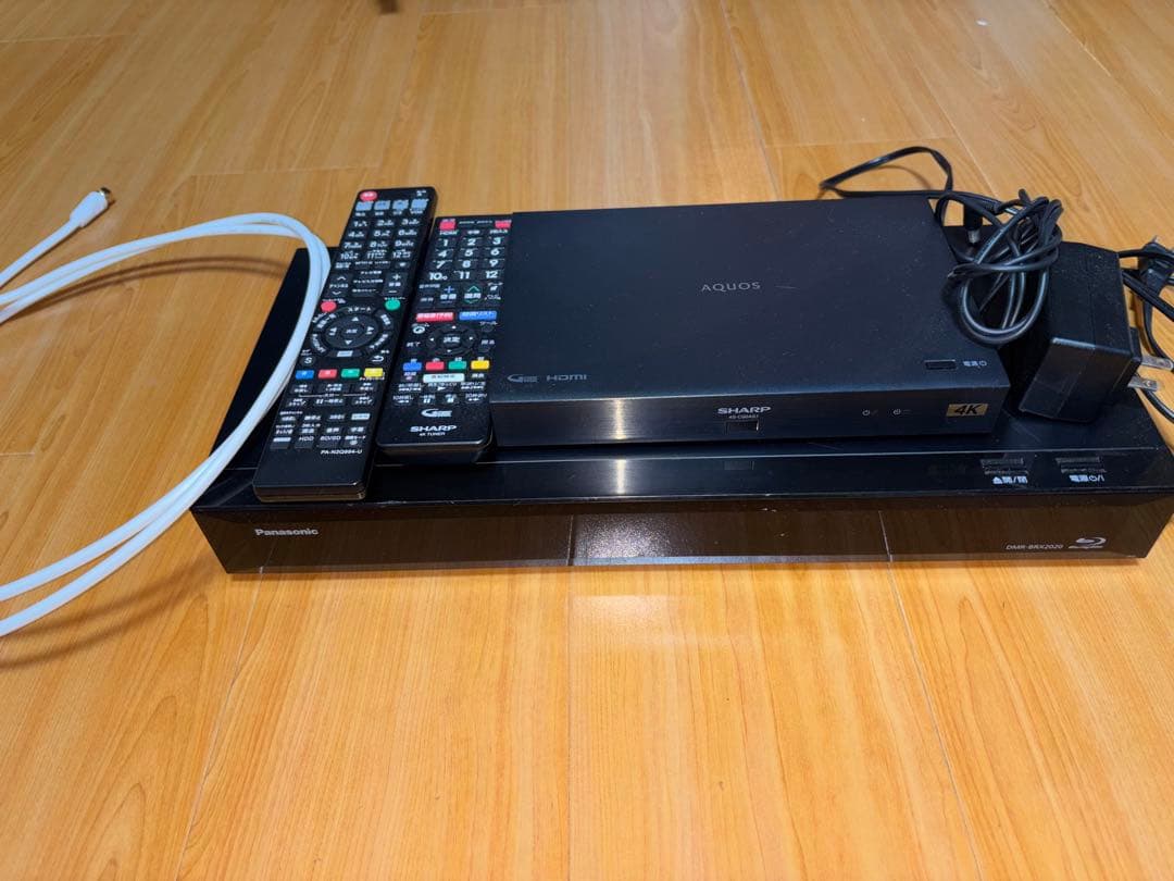 Panasonic DMR-BRX2020 ブルーレイレコーダー おまけ付き