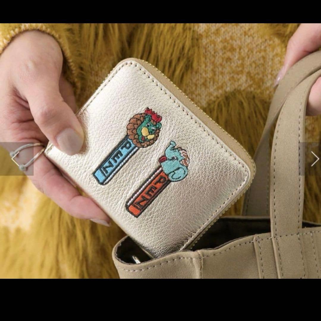 美品　PEZ(ペッツ)×perche(ペルケ)×ear コラボ　財布　ゴールド 美品 PEZ(ペッツ)×perche(ペルケ)×ear コラボ 財布 ゴールド