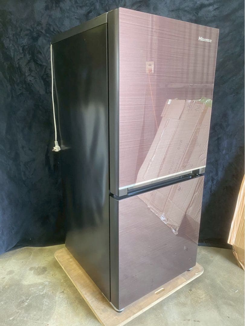 Hisense 冷蔵庫 134L 2ドア HR-G13B-BR/2020年