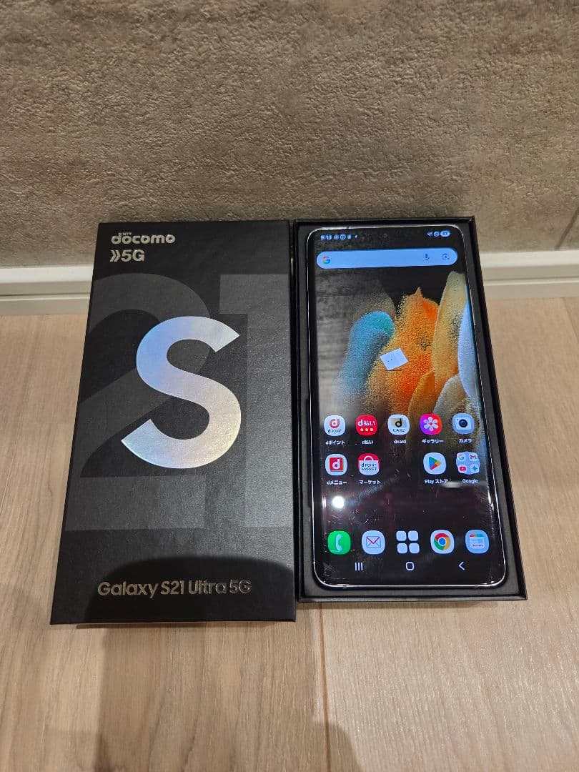 Galaxy S10+とS21 Ultra 5GとGalaxy Watc3