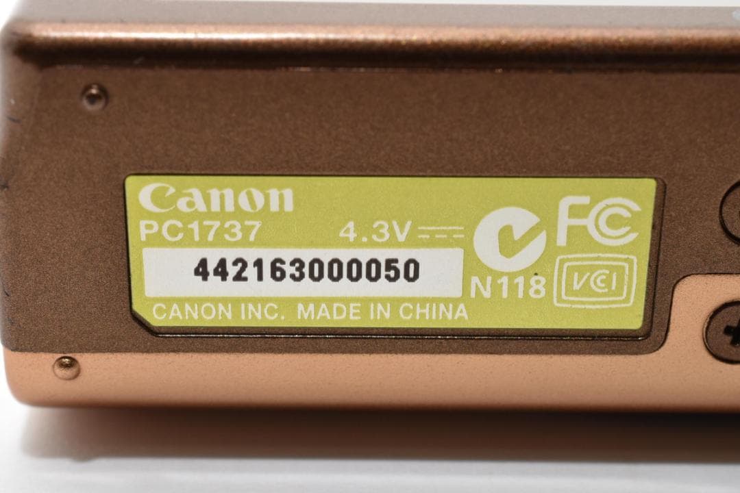 【美品】Canon PowerShot A3400 IS ゴールド　動作確認済