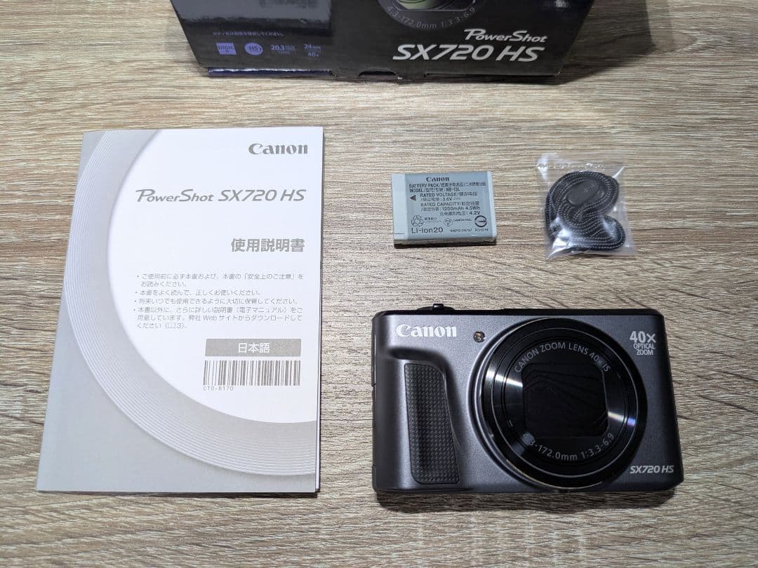 Canon SX720 HS 40倍光学ズーム デジタルカメラ