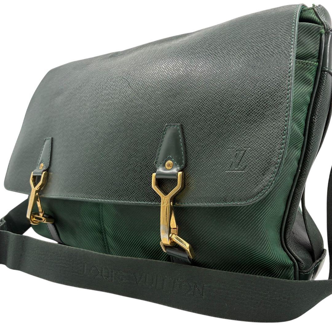 ルイヴィトン メッセンジャーバッグ メンズ デルスー エピセア タイガ LOUIS VUITTON ルイヴィトン タイガ デルスー M30164 ショルダーバッグ