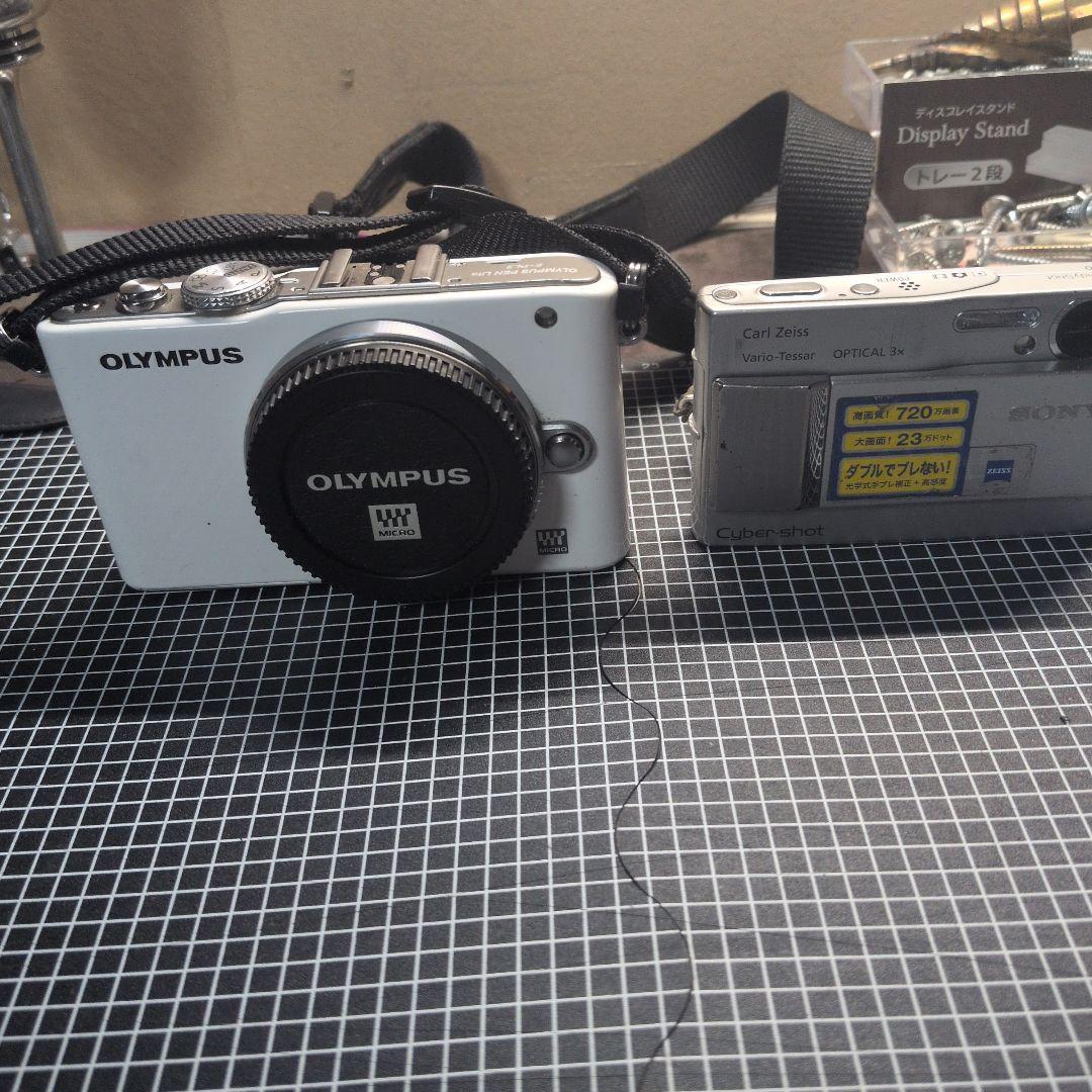 OLYMPUS ホワイト コンパクトデジタルカメラ、SONY、デジタルカメラ OLYMPUS XZ-1 ホワイト 動作確認済み デジタル カメラ Olympus X