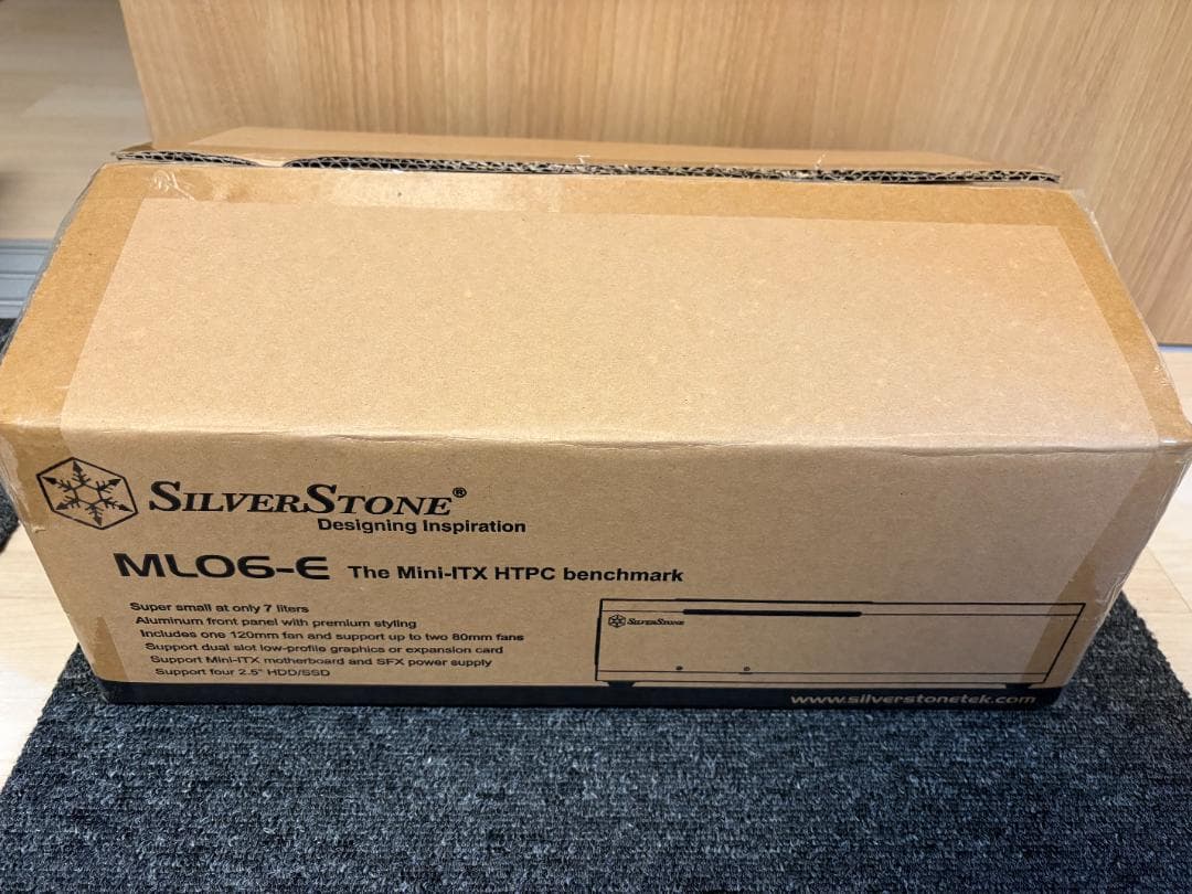 静音横置PC[Core i3-8350K / 16GB / 500GB]