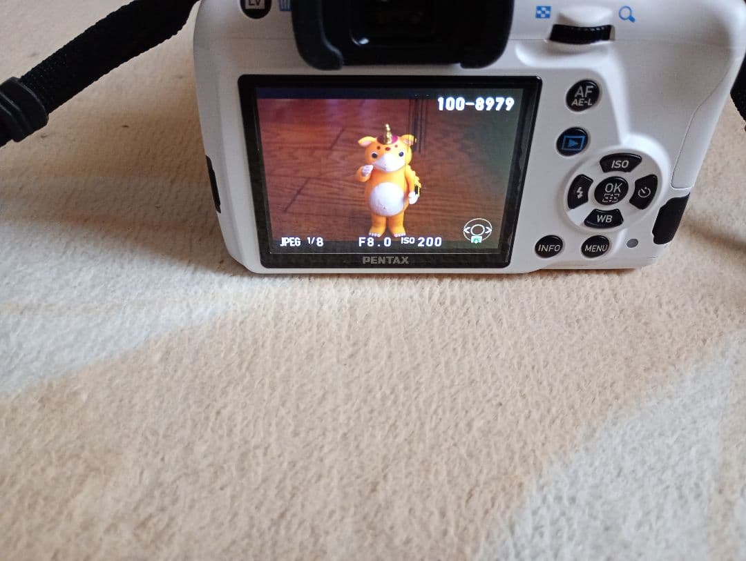 ショット数800枚弱！PENTAX K-50 ホワイト　レンズキット＆送料込み！