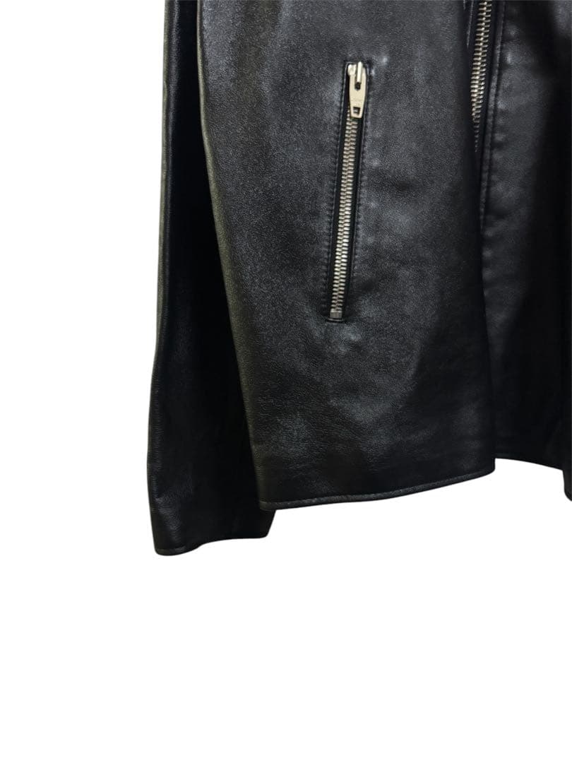 美品】CELINE ポリスマン レザージャケット／サイズ54／付属品完備