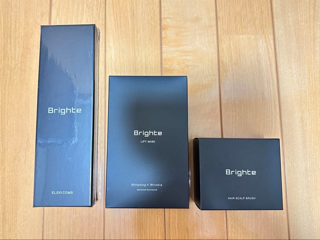 Brighte エレキコーム／シートマスク／ヘアスカルプブラシ - メルカリ