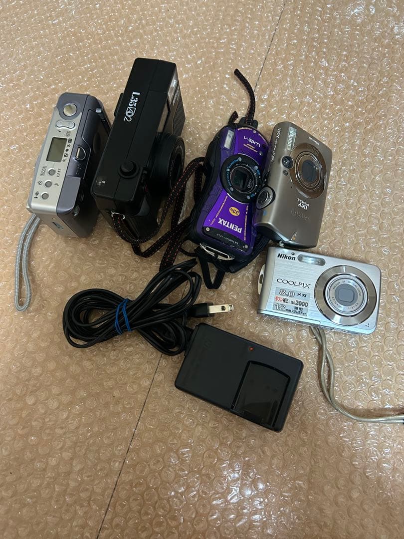 カメラ5点まとめ売り　Nikon Canon PENTAX