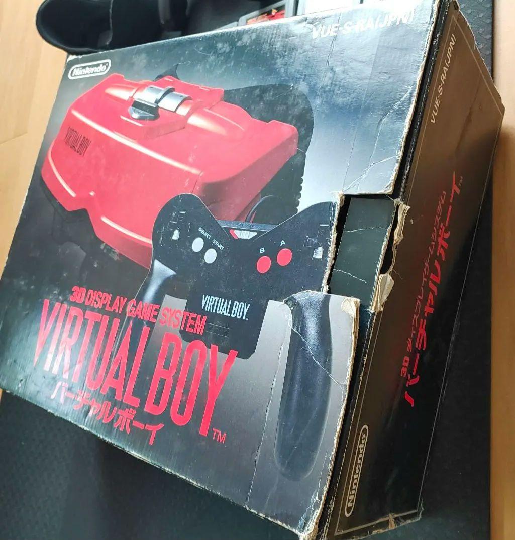 動作確認済】バーチャルボーイ ACアダプタ・箱・説明書付き ソフト8点