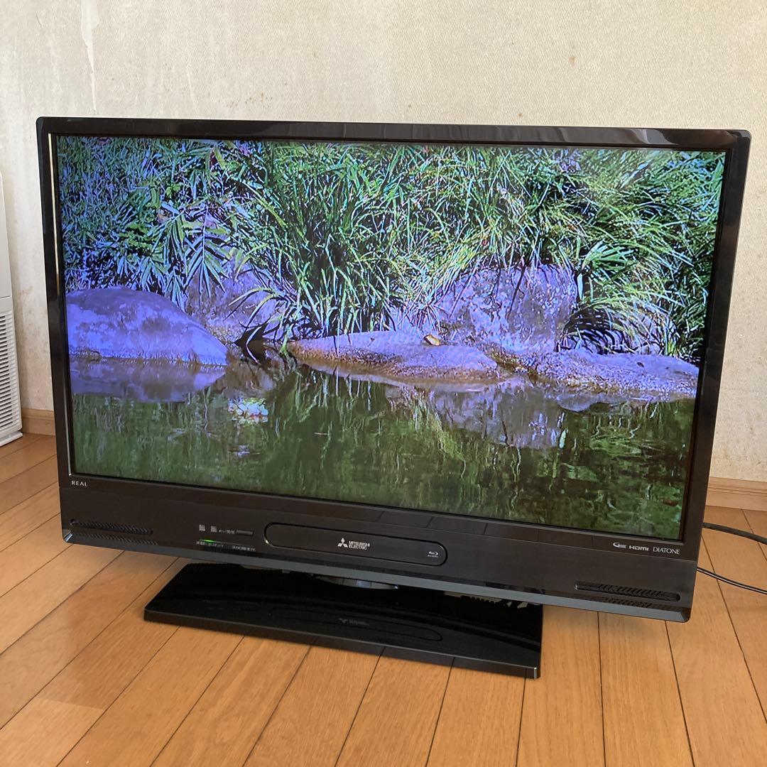 【訳あり】 三菱32インチ HDD内蔵 液晶テレビ REAL 2021年製