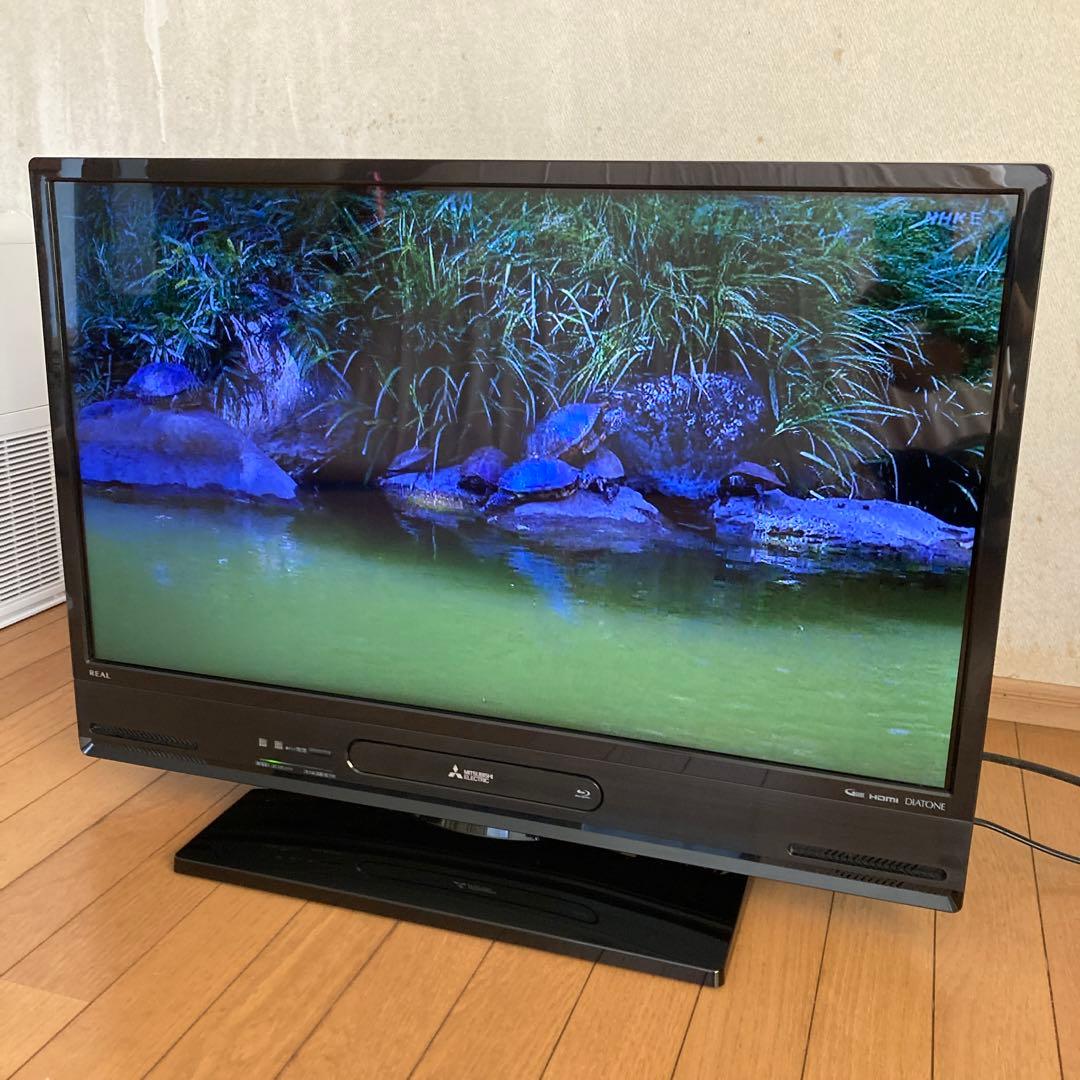 【訳あり】 三菱32インチ HDD内蔵 液晶テレビ REAL 2021年製