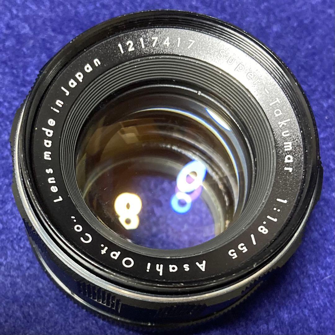 PENTAX Super Takumar 55mm f1.8 前期型 58381
