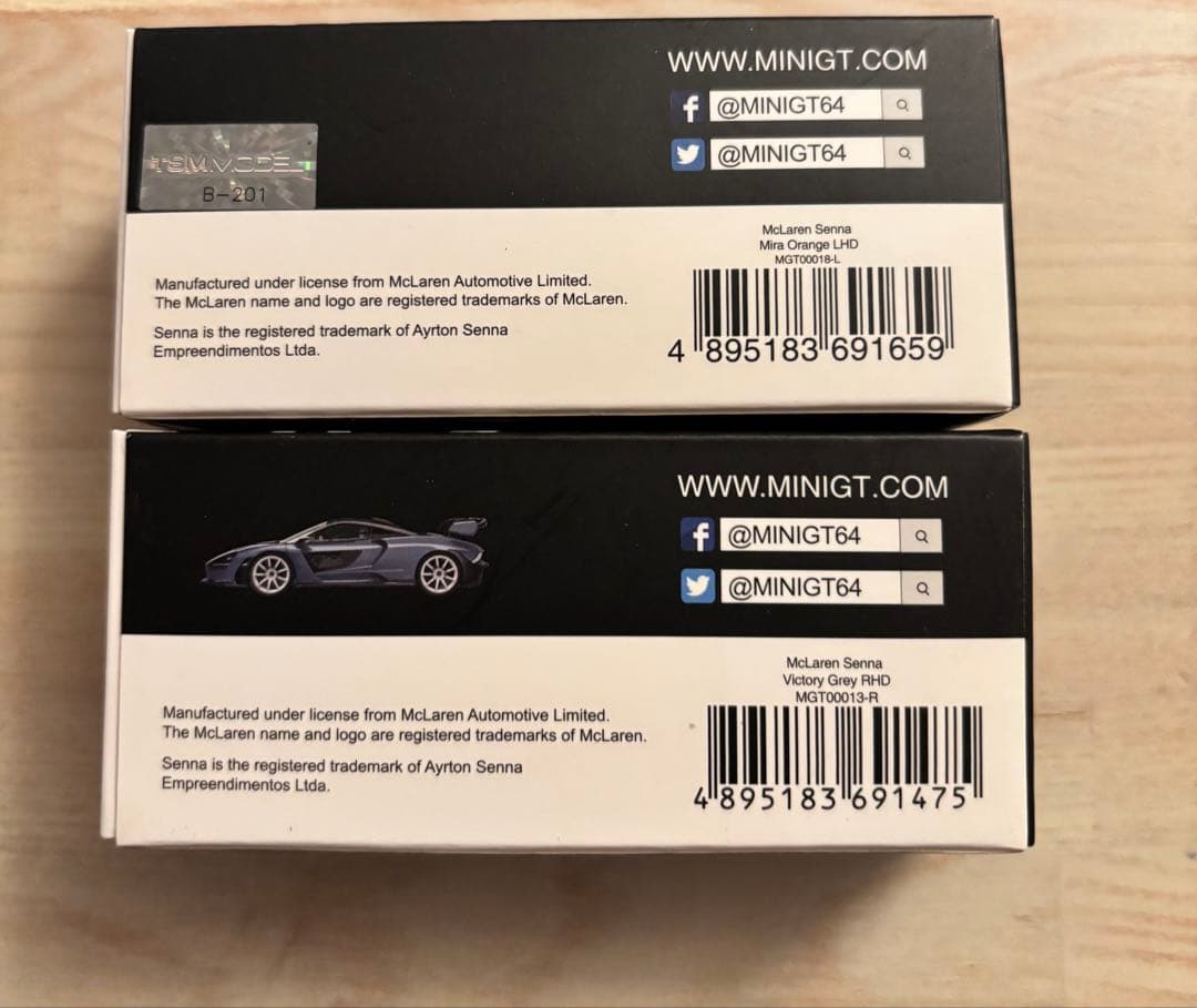 MINIGT マクラーレン セナ 2台セット - メルカリ
