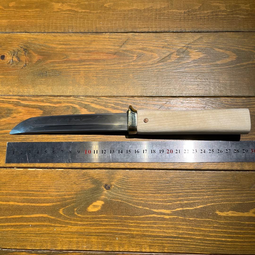 日本刀残欠クラフトナイフNo.17無銘 白鞘（ガタつき直し済み） - メルカリ