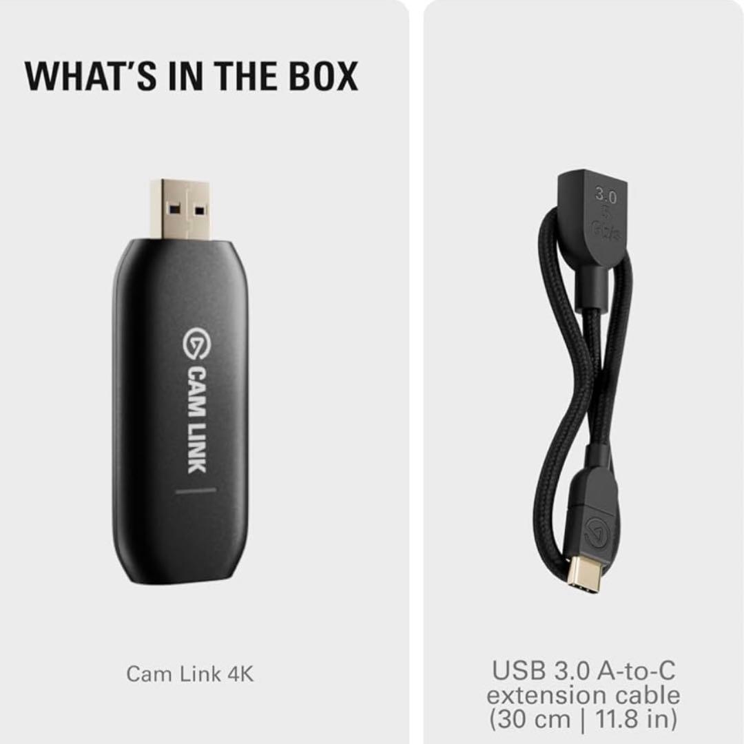 【美品】Elgato Cam Link 4K HDMIキャプチャカード