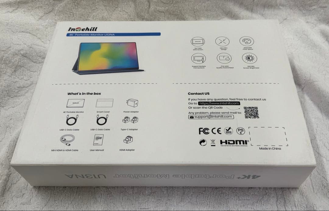 ディスプレイ・モニター本体 4K Portable Monitor U13NA