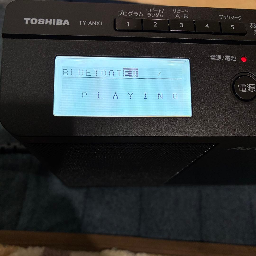 TOSHIBA(東芝) TY-ANX1(K) ハイスペック CD ラジオ
