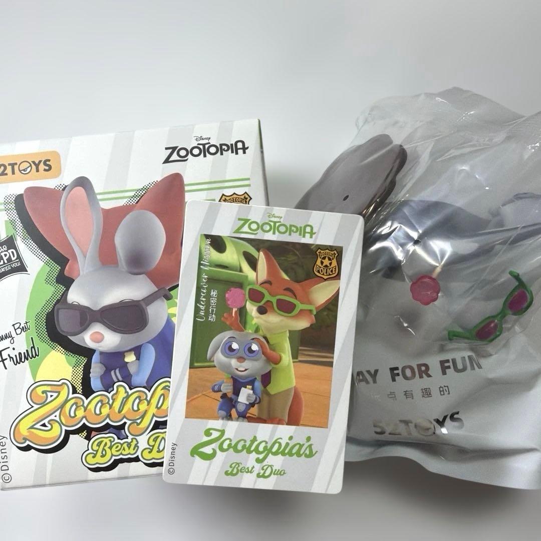 52TOYS ズートピア ニック ジュディ シークレット フィギュア 3 セット