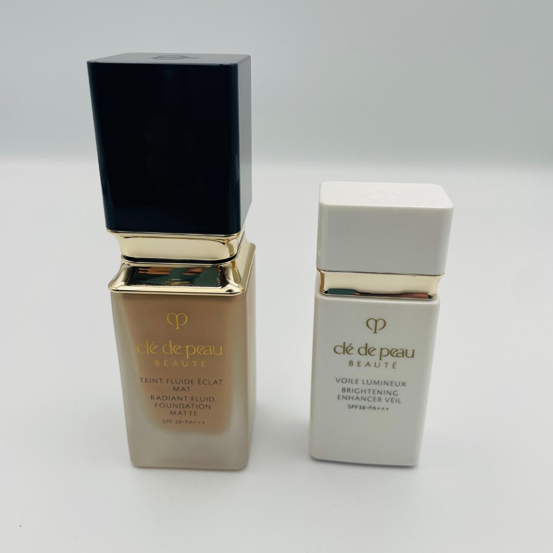 クレ・ド・ポー ボーテ リキッドファンデ 2点まとめ10191102K088 タンフリュイドエクラ ナチュレル / クレ・ド・ポー ボーテ(リキッド