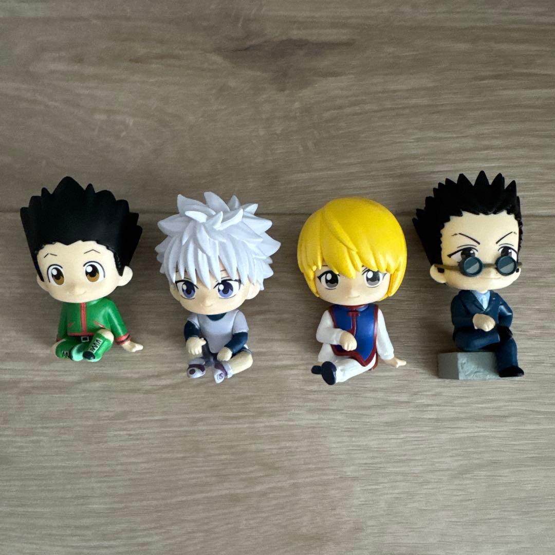 ハンターハンター すわらせ隊 4種 コンプ ゴン キルア クラピカ