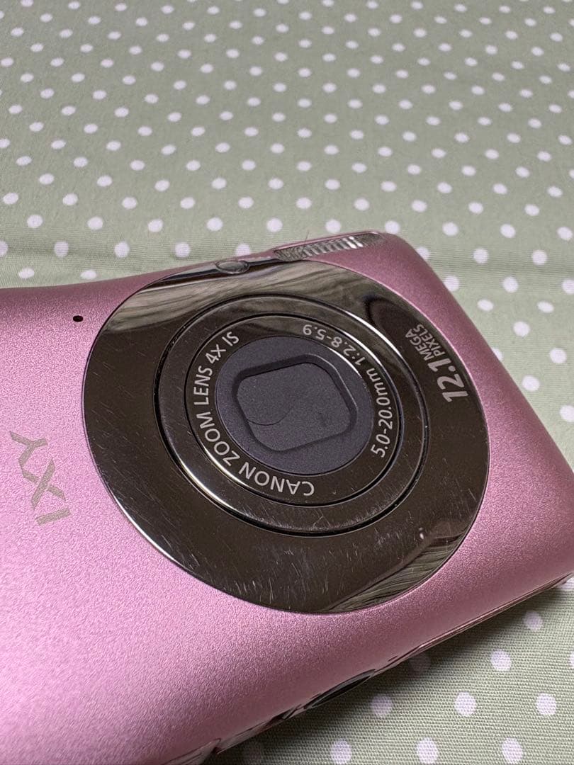 Canon IXY 200 F ピンク