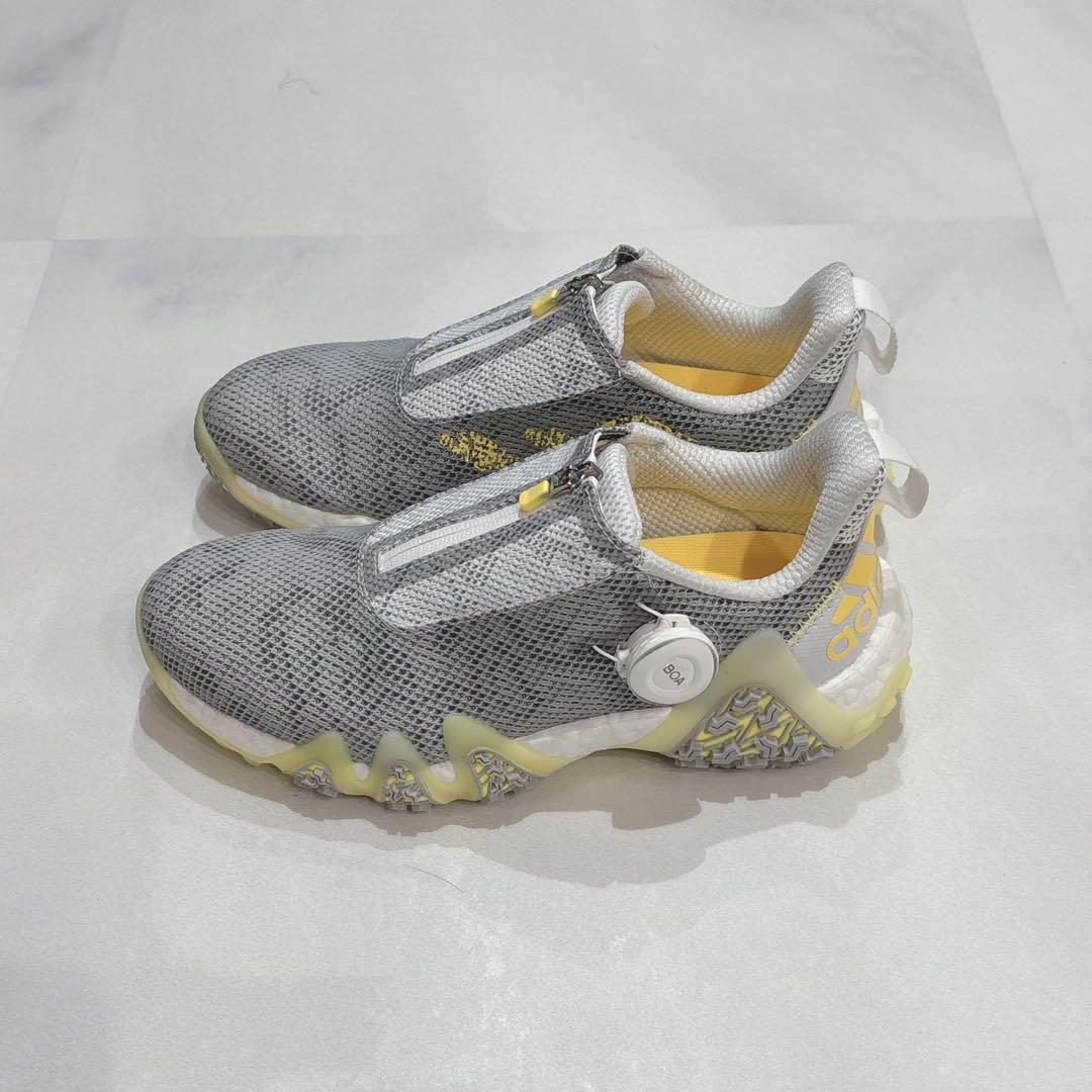 アディダス ゴルフ シューズ コードカオス レディース イエロー 新品