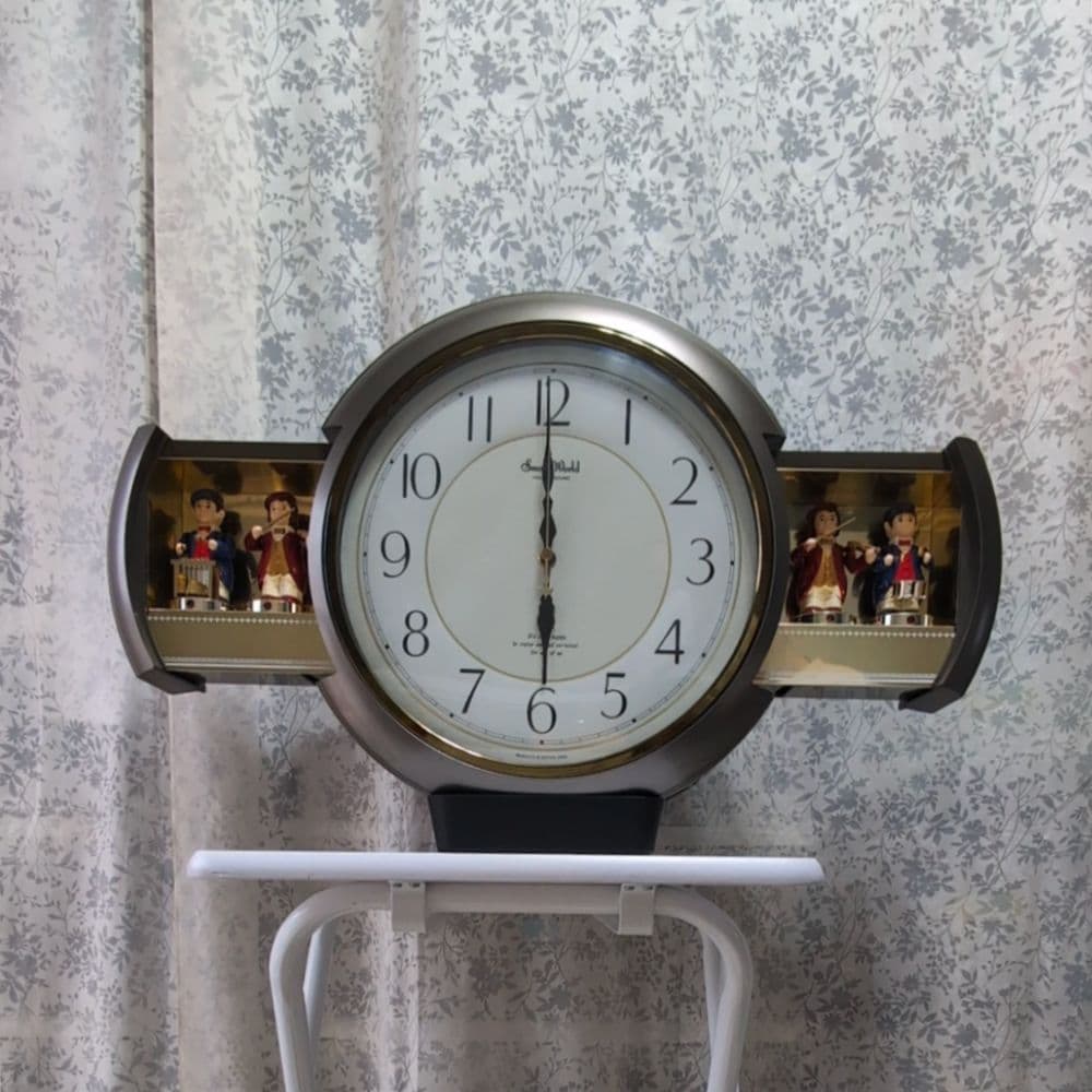 マリリン様専用】スモールワールド 音楽隊 掛時計 リズム時計 からくり