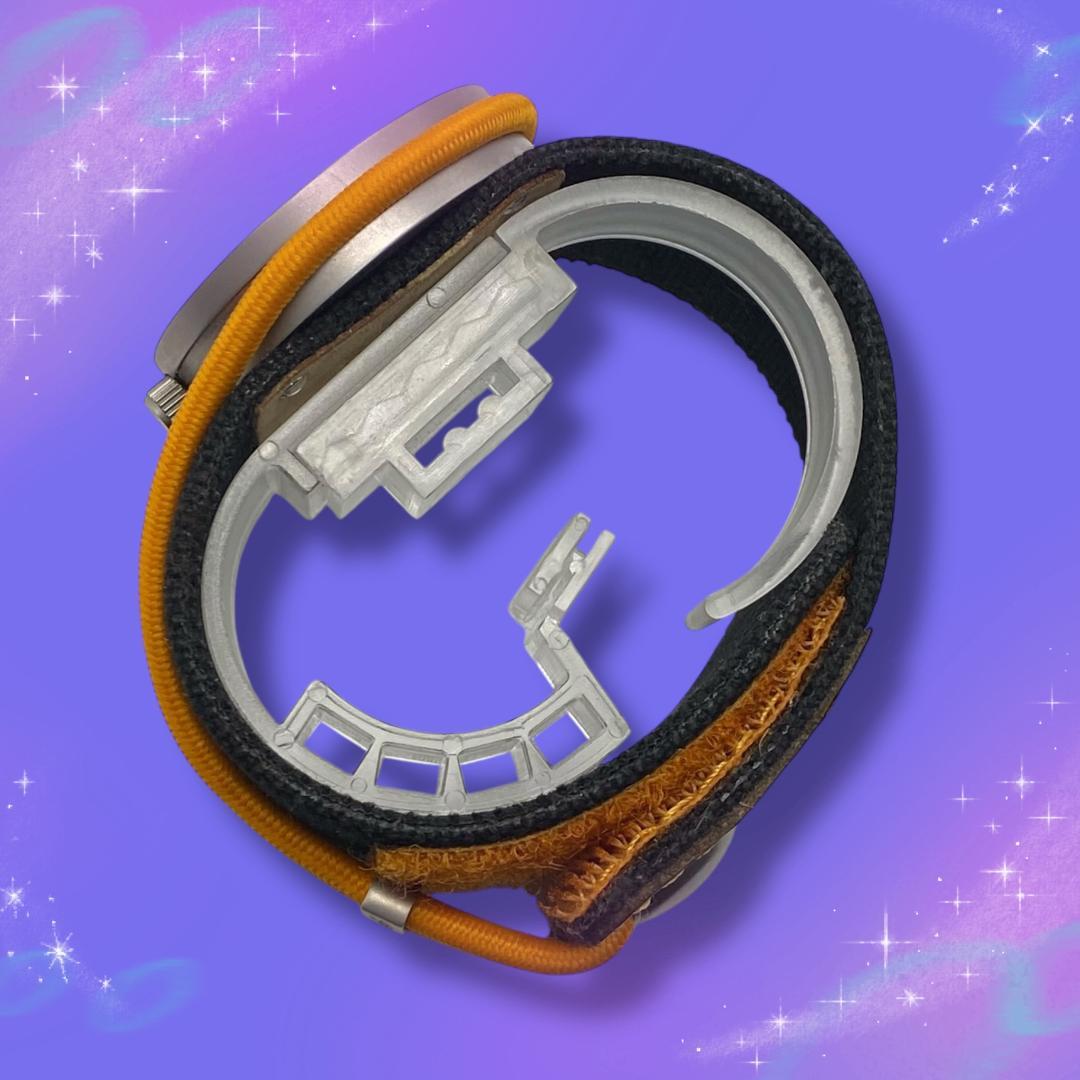 《希少 美品 稼働品》 D&G メンズ腕時計 コンパスデザイン 防水 クオーツ