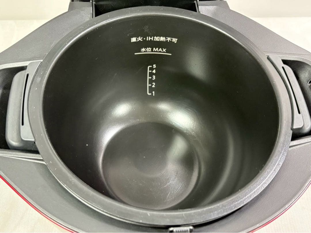 SHARP 水なし自動調理鍋 ヘルシオホットクック2.4L KN-HW24G-R