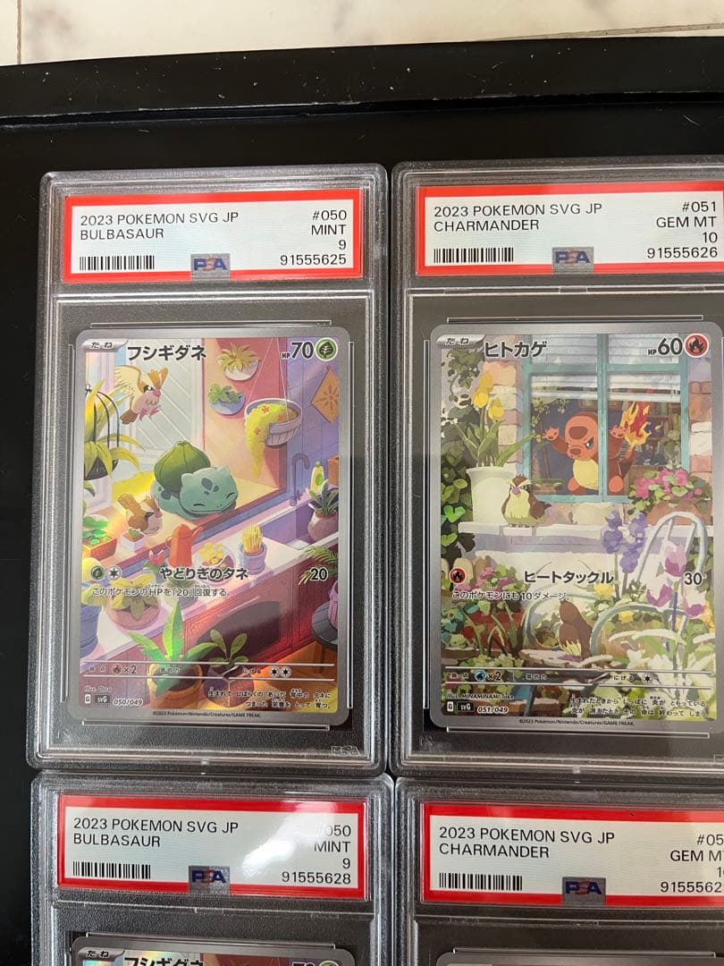 ポケモンカードゲームスペシャルデッキセットex御三家AR PSA9.10 6連番