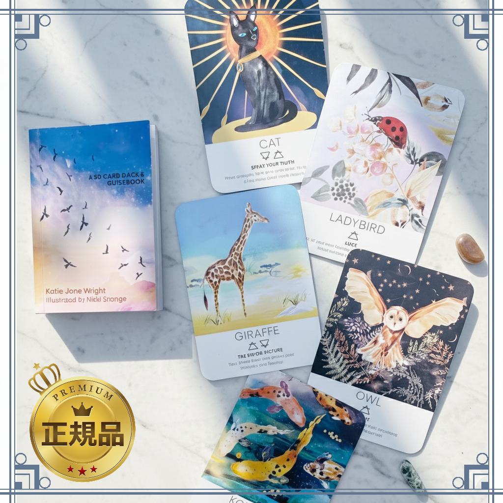 【正規品オラクルカード】希少レア✨柔らかい色彩✨動物たちのエネルギーのオラクル 動物たちのささやきオラクルカード｜正規輸入品 | タロクル｜TaroCle