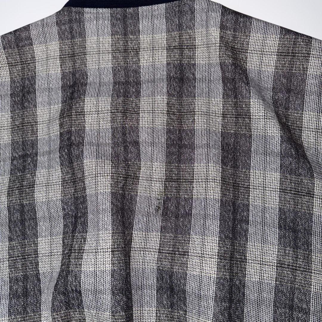 90s OLD Stüssy チェック柄 ジップジャケット L 刺繍ロゴ - メルカリ