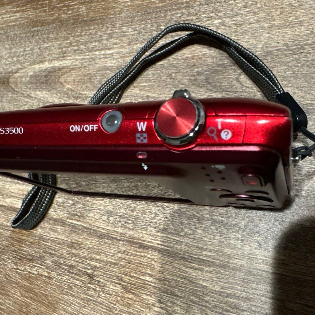 Nikon COOLPIX S3500 デジカメ　レッド