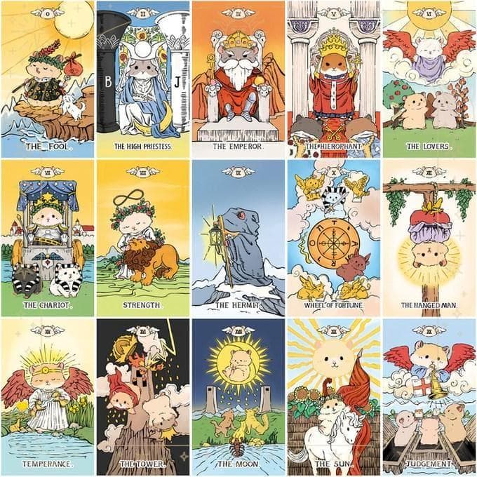 正規品タロットカード】希少インディーズ✨可愛いハムスタータロット