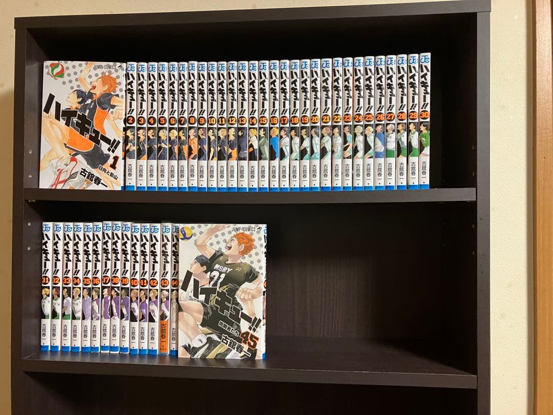 ハイキュー!! 1〜45巻全巻セット＋関連本2冊 新品 ハイキュー 1〜45巻 全巻セット 完結 紙書籍 古館春一