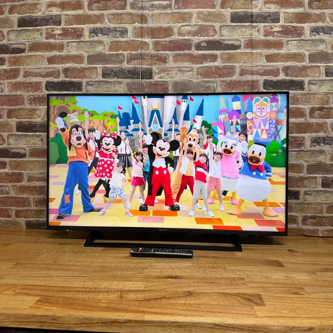 ハイセンス 43V型 4K液晶テレビ 43E6800 スマートテレビ 動画アプリ